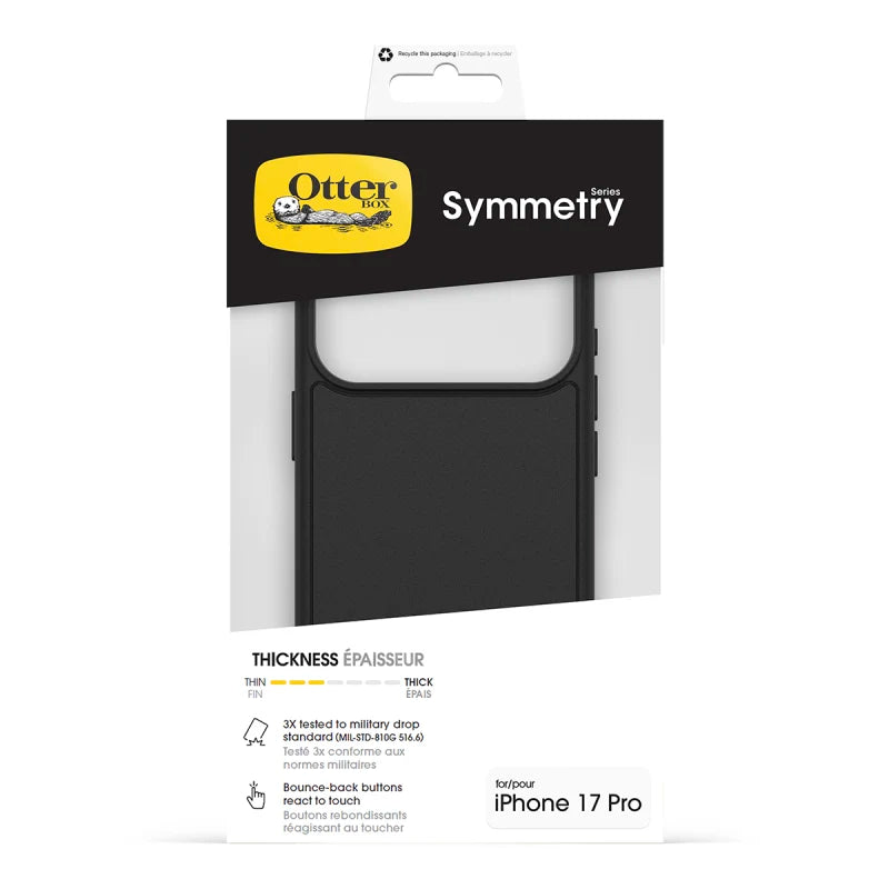 OtterBox Symmetry MagSafe Apple iPhone 17 Pro 6.3' Case Black