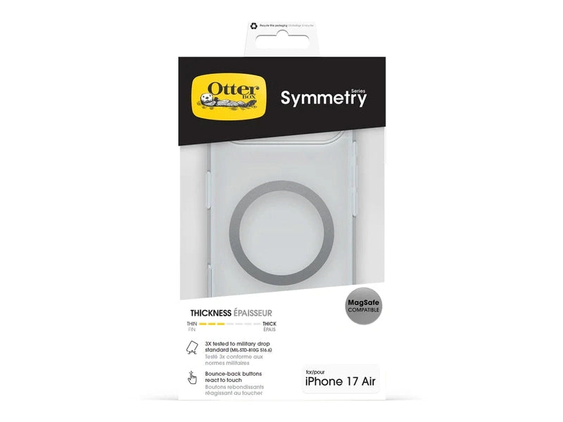 OtterBox Symmetry Clear MagSafe Apple iPhone Air 6.5' Case Clear