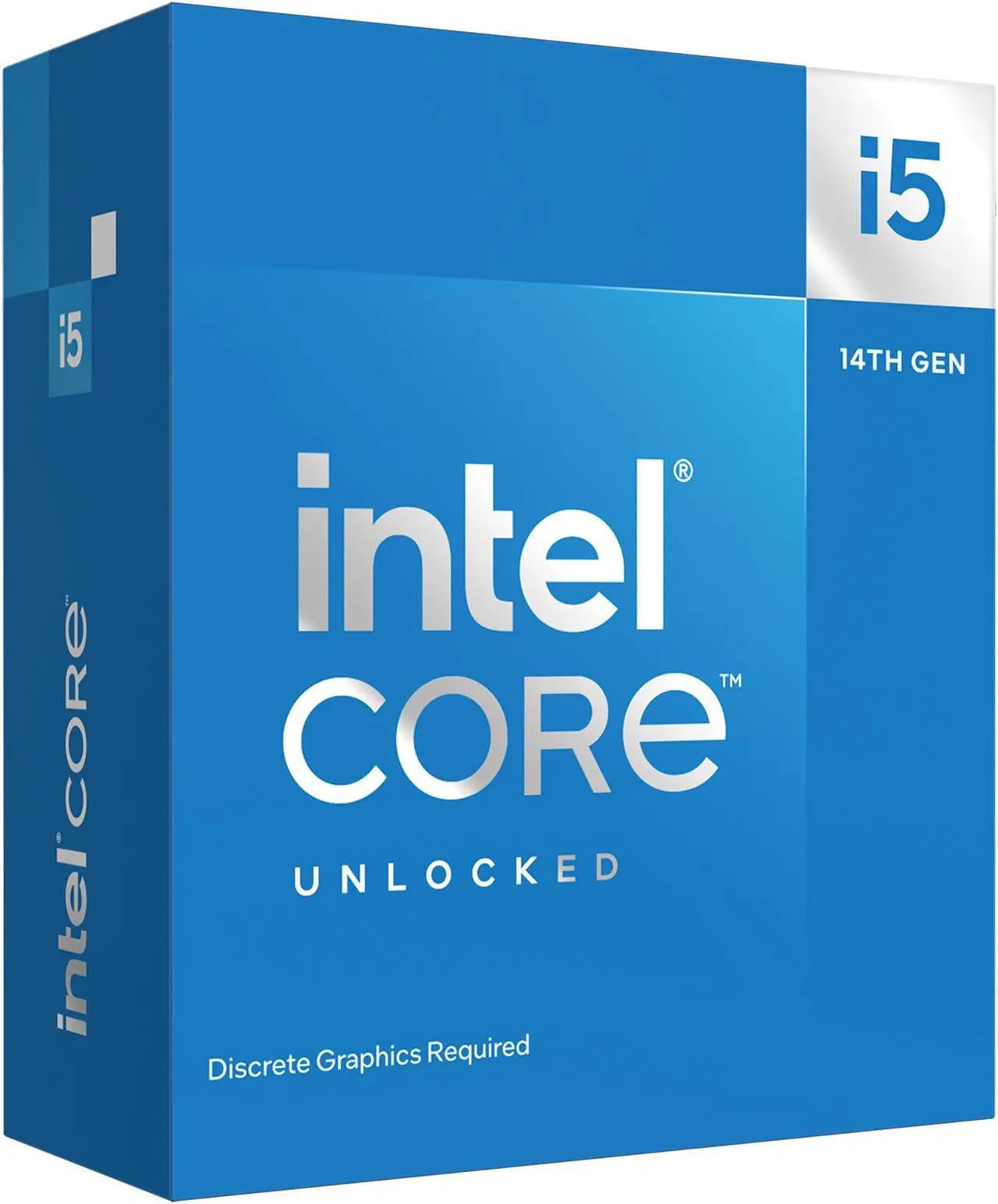 Intel i5 14600KF CPU 4.0GHz 5.3GHz Turbo 14th Gen LGA1700 14-Cores 20-Threads 24MB 125W Graphic Card Required Unlocked Retail Raptor Lake no Fan