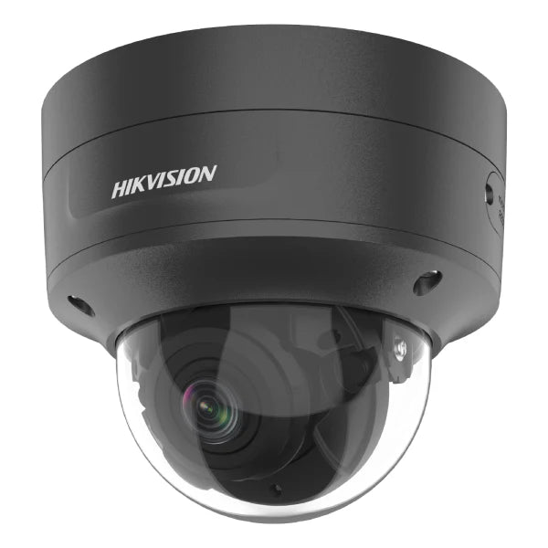 Hikvision Acusense 2CD2766G2T-IZS-Bnc 6MP Dome, Black,Vari 2.8-12mm, IR 40M, Bnc Output, 3