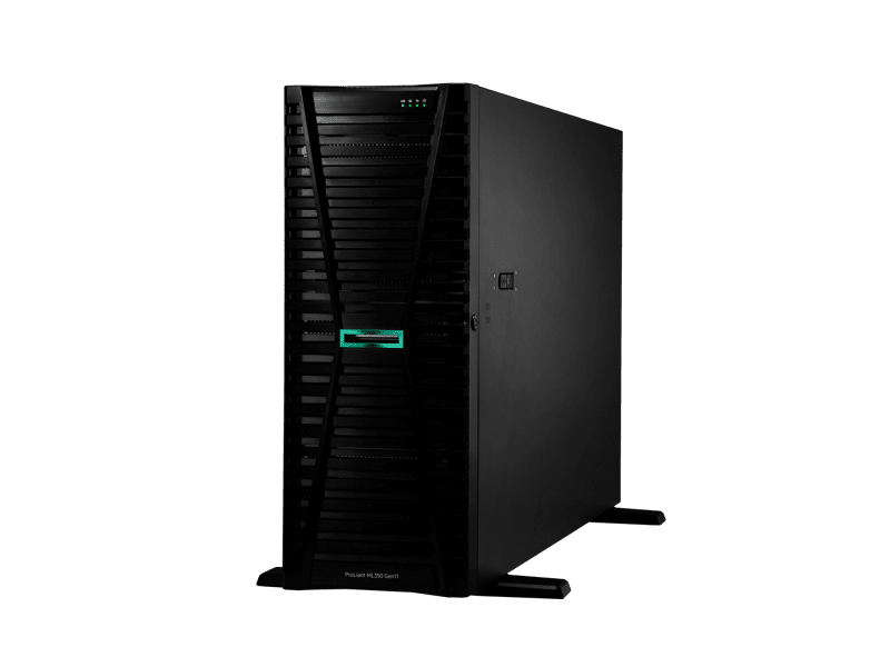 HPE ProLiant ML110 Gen11 4510 2.4GHz 12c 1P 2x32GB‑R MR408i‑o 2x480GB SATA SSD 2x800W PS AP Server