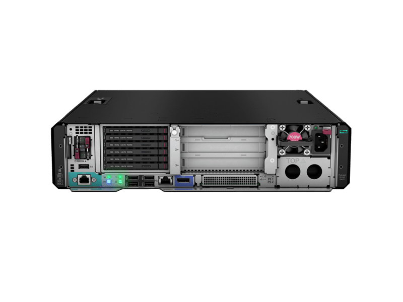 HPE ProLiant DL145 Gen11 8124P 2.45GHz 16c 1P 2x32GB‑R 6EDSFF NS204i‑u MR416i‑p 2x700W PS AP Server