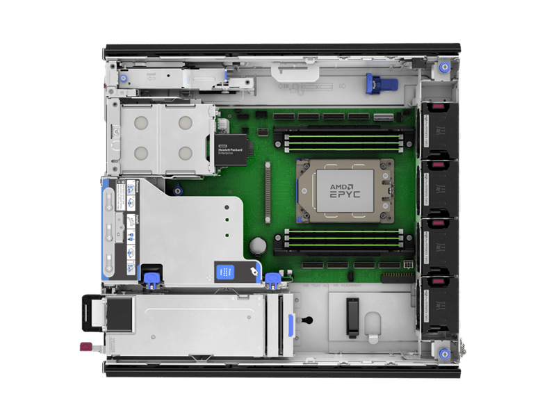 HPE ProLiant DL145 Gen11 8124P 2.45GHz 16c 1P 2x32GB‑R 6EDSFF NS204i‑u MR416i‑p 2x700W PS AP Server