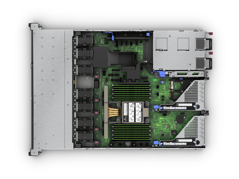 HPE ProLiant DL320 Gen11 4510 2.4GHz 12c 1P 2x32GB‑R 8SFF MR408i‑o 2x480GB SSD 2x800W PS AP Server