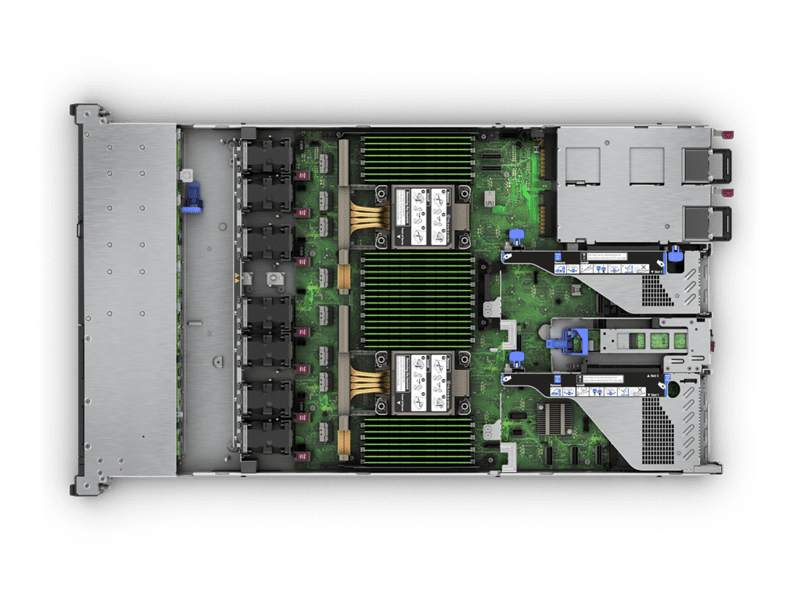 HPE ProLiant DL360 Gen11 4510 2.4GHz 12c 1P 2x32GB‑R 8SFF MR408i‑o 2x480GB SSD 2x800W PS AP Server