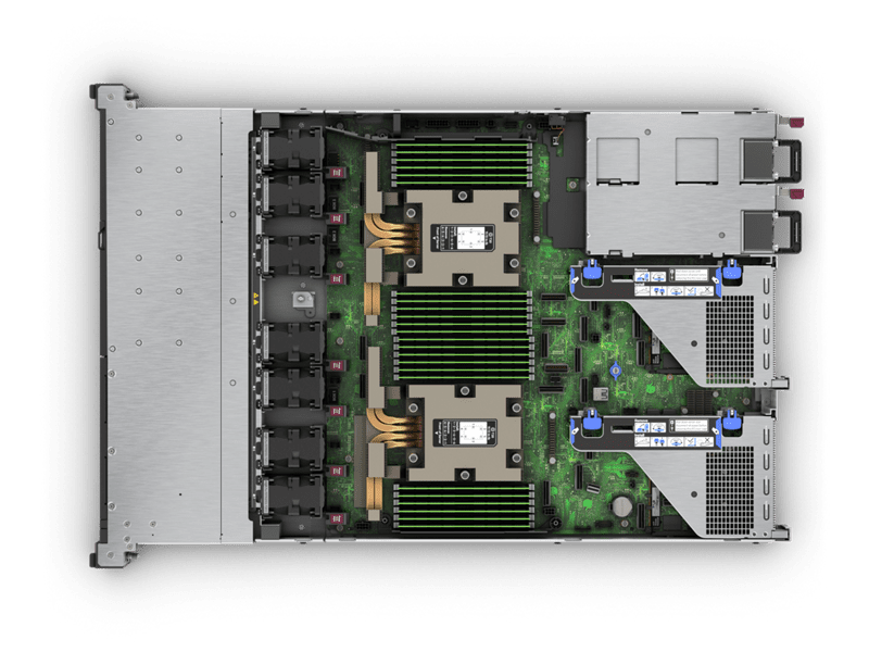 HPE ProLiant DL365 Gen11 9115 3.2GHz 16c 1P 2x32GB‑R 8SFF MR408i‑o 2x480GB SSD 2x800W PS AP Server