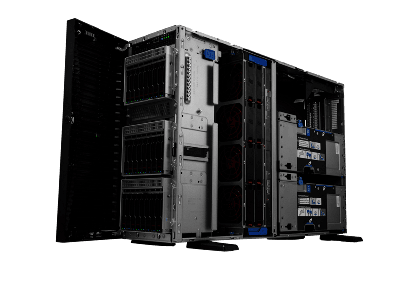 HPE ProLiant ML350 Gen11 4510 2.4GHz 12c 1P 1x32GB‑R 4LFF MR408i‑o 2x4TB HDD 1x800W PS AP Server