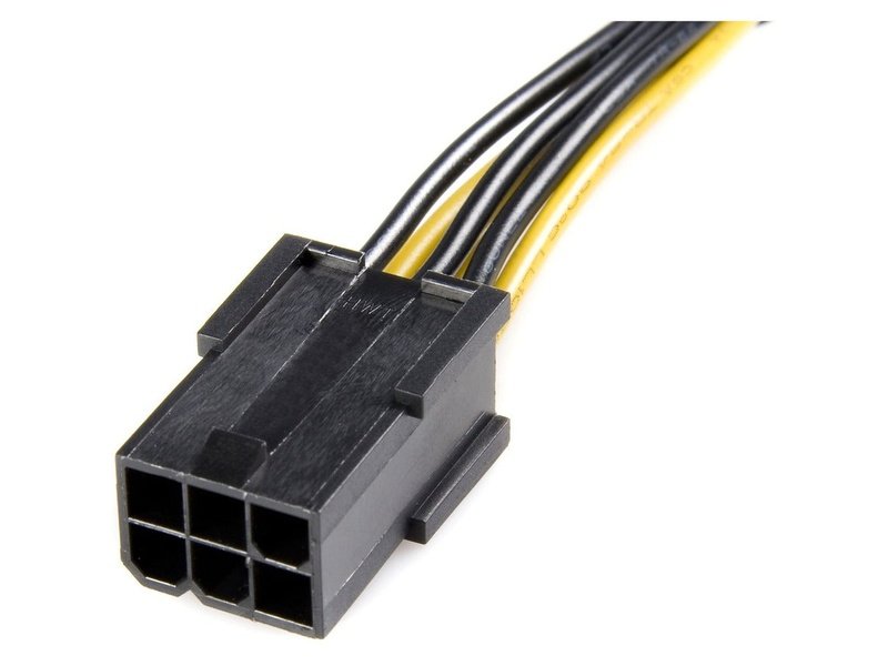 StarTech PCIe 6 Pin To 8 Pin Power Adapter Cable