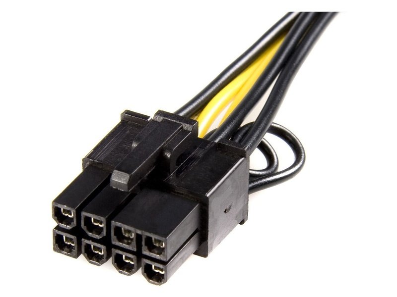 StarTech PCIe 6 Pin To 8 Pin Power Adapter Cable