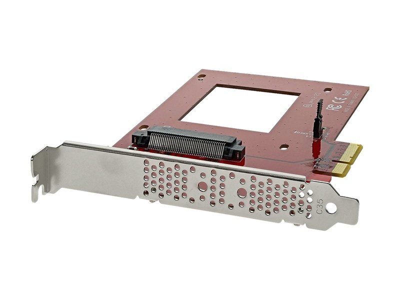 StarTech U.2 To PCIe Adapter PCIe 3.0 x 4 To PCIe/NVMe For 2.5" U.2 NVMe SSD