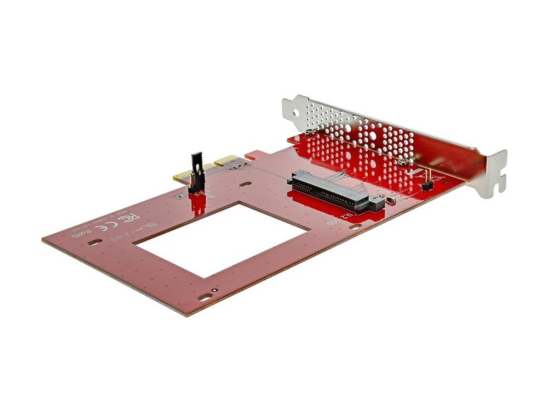 StarTech U.2 To PCIe Adapter PCIe 3.0 x 4 To PCIe/NVMe For 2.5" U.2 NVMe SSD
