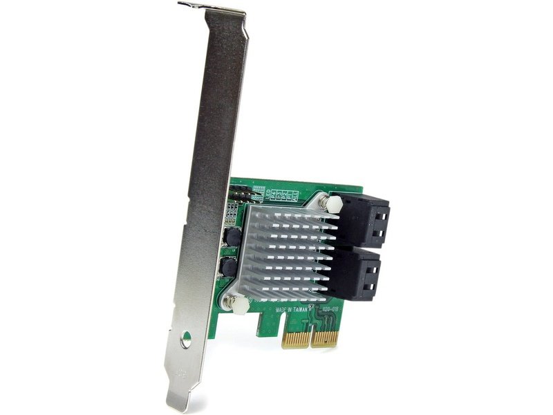 StarTech SATA ContRoller Serial ATA/600 PCI Express 2.0 x2 Low-Profile Plug-in Card TAA Compliant