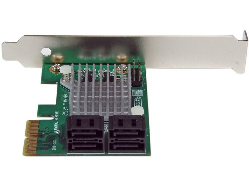 StarTech SATA ContRoller Serial ATA/600 PCI Express 2.0 x2 Low-Profile Plug-in Card TAA Compliant