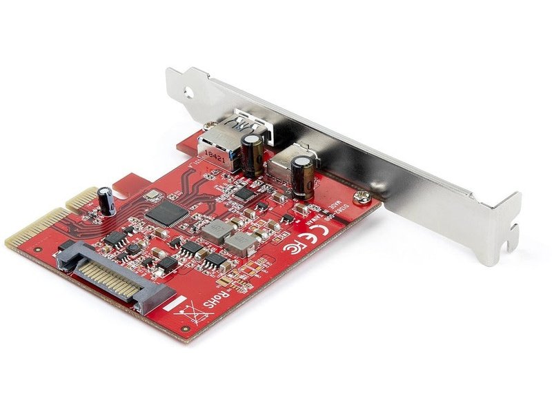 StarTech 2-Port 10Gbps USB-A & USB-C PCIe Card