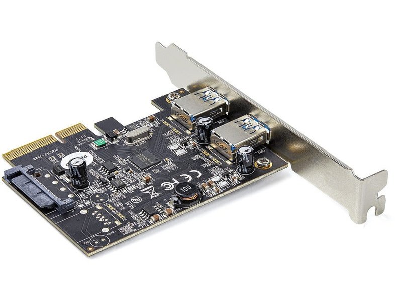 StarTech USB Adapter PCI Express 3.0 x4 Plug-in Card Black