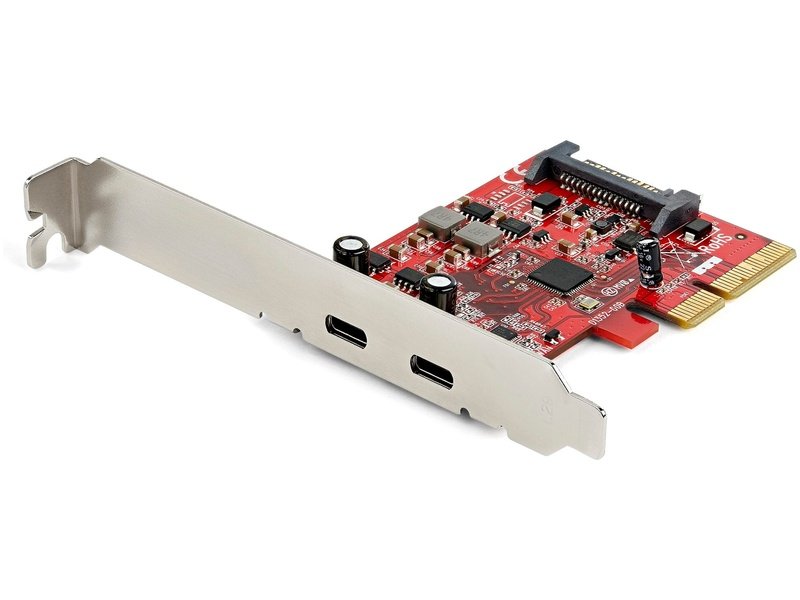 StarTech 2 Port 10Gbps PCIE USB-C Card USB 3.1 Low Profile