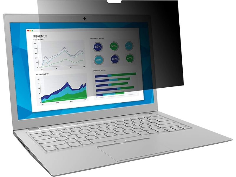 3M Privacy Filter for 17" Laptop with 3M COMPLY Flip Attach, 16:10