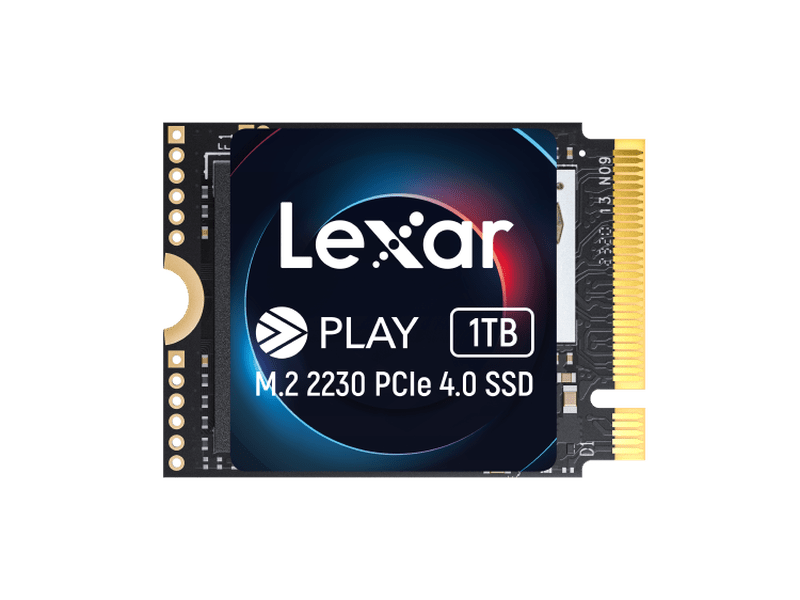 Lexar PLAY 2TB M.2 2230 PCIe 4.0 Internal SSD, up to 5200MB/s read, 4700MB/s write