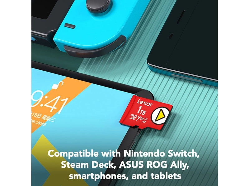 Lexar Play 1TB Class 10 U3 V30 Memory Card