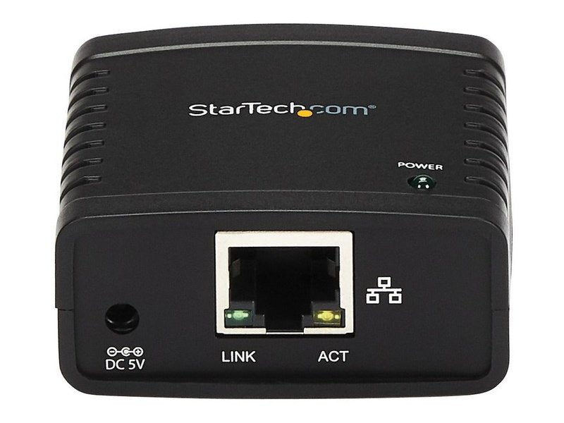 StarTech 10/100MBPS Ethernet To USB2.0 Network Printer RJ45 To USB-A