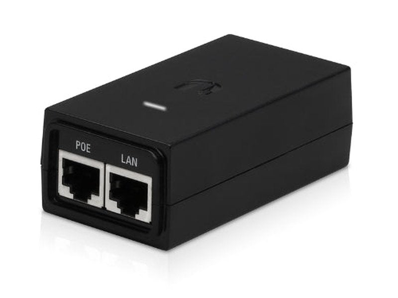 Ubiquiti 24VDC 12W PoE Injector Black