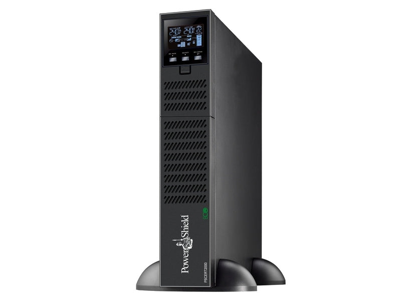 PowerShield PSCERT2000 Centurion 2000VA/1800W True Online Double Conversion, Rack / Tower UPS, 10A plug, 2 Year Advanced Replacement Warranty