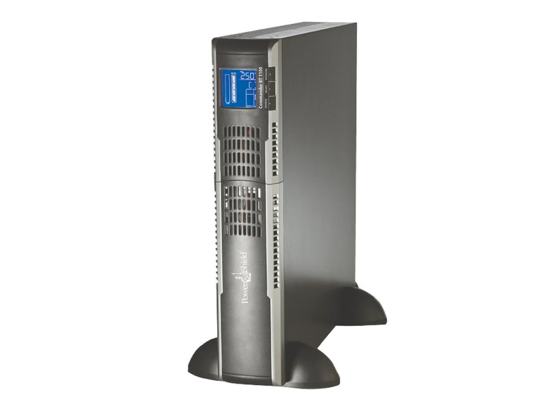 PowerShield PSCRT1100 Commander 1100VA / 990W Line Interactive, Pure Sine Wave Rack / Tower UPS, 2 Year Advanced Replacement Warranty