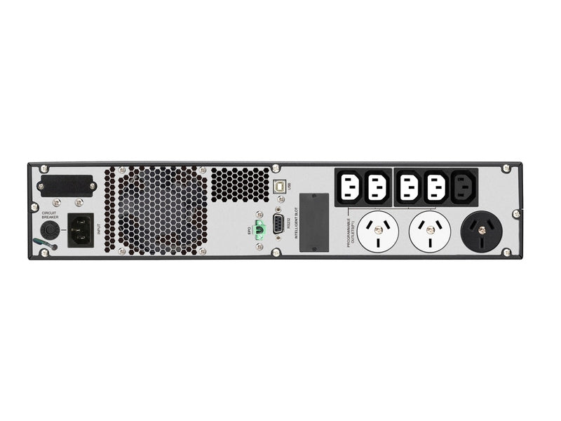 PowerShield PSCRT1100 Commander 1100VA / 990W Line Interactive, Pure Sine Wave Rack / Tower UPS, 2 Year Advanced Replacement Warranty