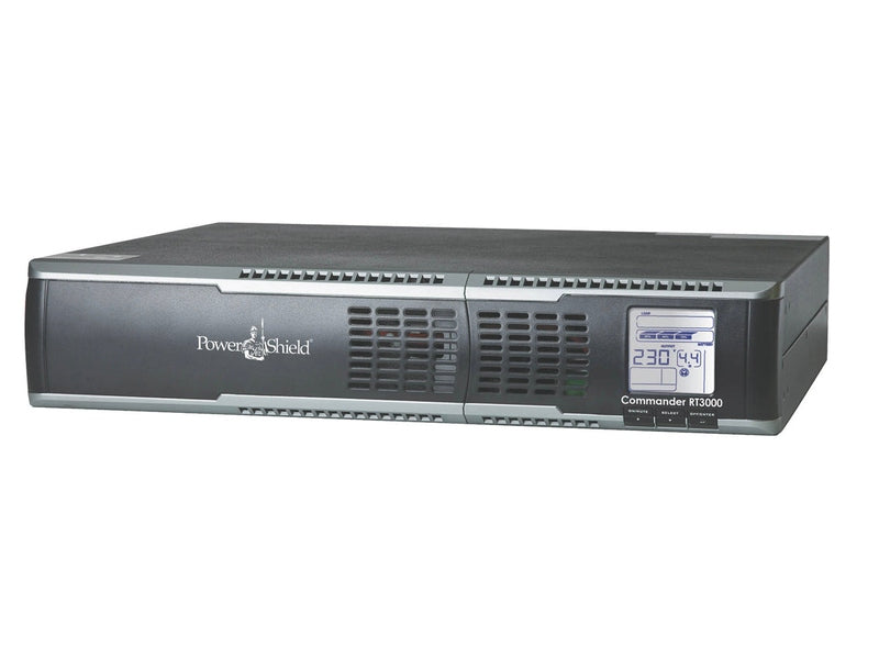 PowerShield PSCRT3000 Commander 3000VA/2700W Line Interactive, Pure Sine Wave Rack / Tower UPS, 2 Year Advanced Replacement Warranty