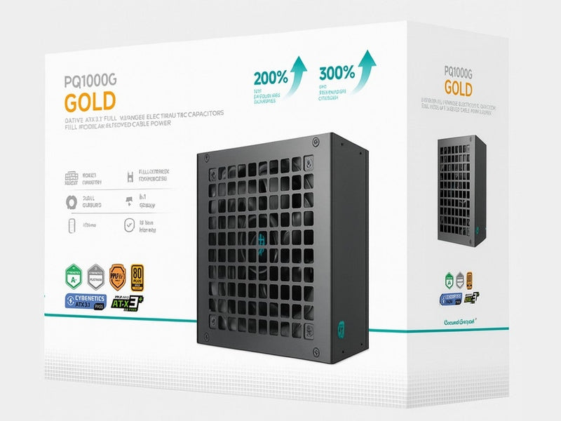 DeepCool PQ1000G 1000W Gamer Storm 80+ Gold/Cybenetics Fully Modular ATX Power Supply