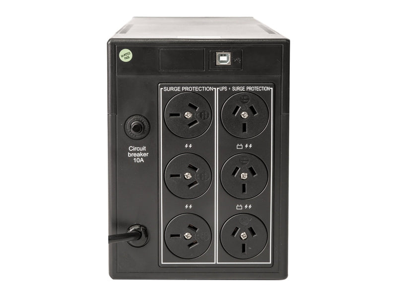 PowerShield PSD1200 Defender 1200VA / 720W Line Interactive Tower UPS with AVR, Hot Swappable Batteries, 2 Year Advanced Replacement Warranty