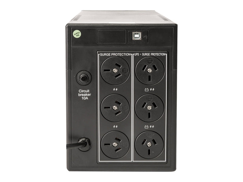 PowerShield PSD2000 Defender 2000VA / 1200W Line Interactive Tower UPS with AVR, Hot Swappable Batteries, 2 Year Advanced Replacement Warranty