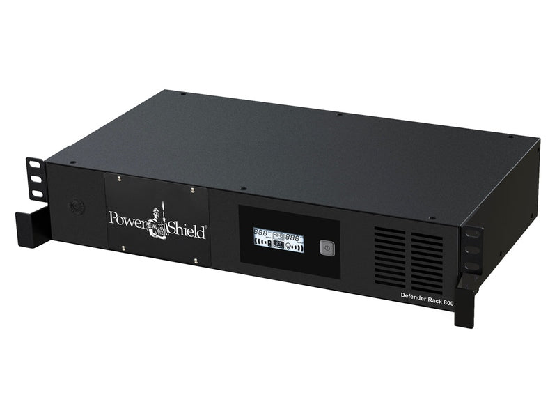 PowerShield PSDR800 Defender Rackmount 800VA/480W, Line Interactive, Hot Swappable Battery, 230 x 438 x 86mm, 2 Year Advanced Replacement Warranty