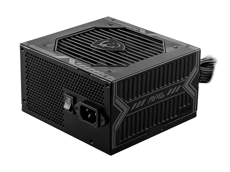 MSI MAG A650BN 650W Power Supply, 80 PLUS Bronze, up to 85% Efficiency, Active PFC, OCP / OVP / OPP / OTP / SCP