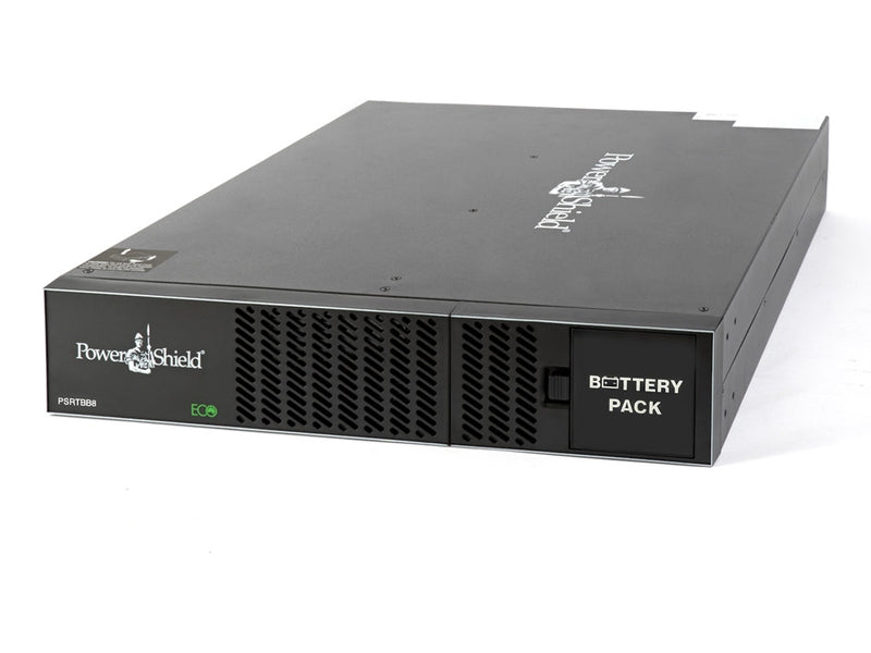 PowerShield PSRTBB8 External Battery Module for PSCRT2000 & PSCERT2000SB UPS, 8 x 12V 9AH, 2U, 2 Year Warranty