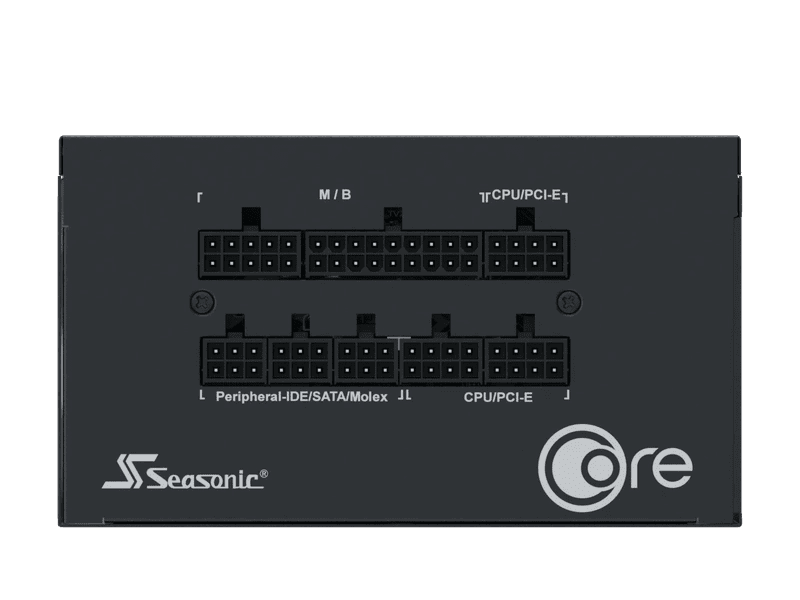 Seasonic Core 650W GX-650 Gold Full Modular PSU ATX3.0 SRP-CGX651-A5A32SF PSUSEACOREGX650V2