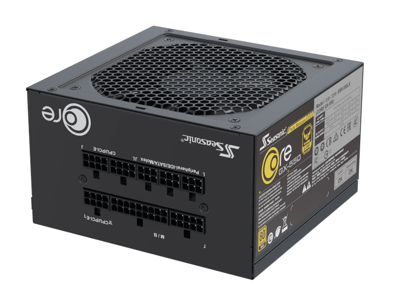Seasonic Core 650W GX-650 Gold Full Modular PSU ATX3.0 SRP-CGX651-A5A32SF PSUSEACOREGX650V2