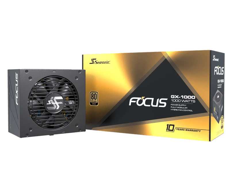 Seasonic Focus 1000W GX-1000 V4 Fully-Modular Gold ATX3.1/PCIe 5.1 PSU SRP-FGX102-A5A32SF PSUSEAFOCUSGX1000V4