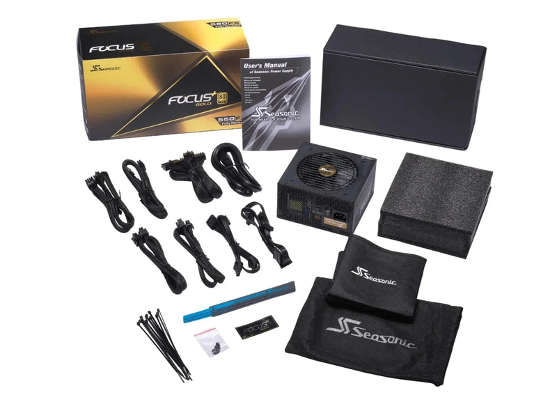 Seasonic Focus 550W GX-550 Gold PSU PSUSEAFOCUSGX550