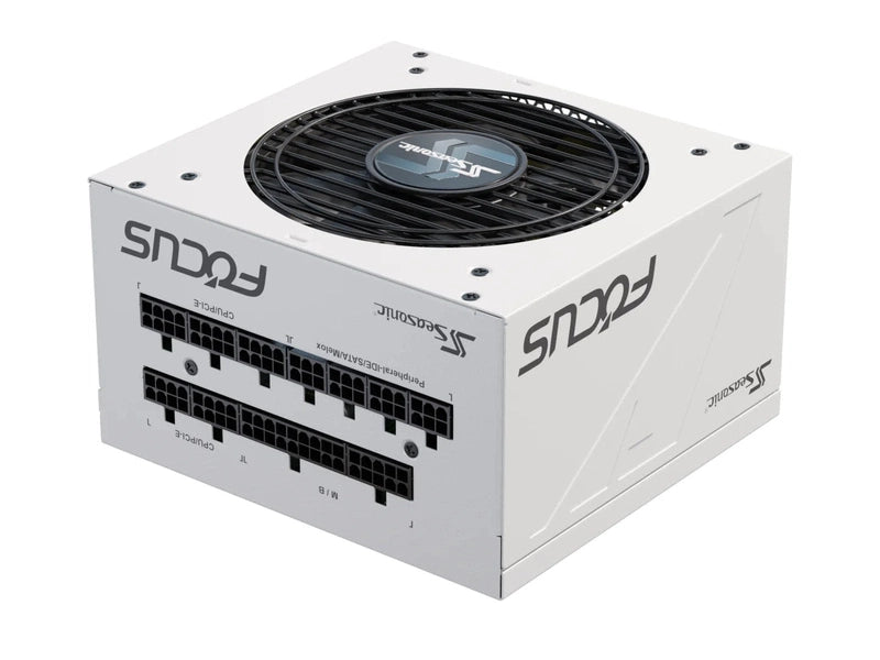 Seasonic Focus 1000W GX-1000 V4 White Fully Modular Gold ATX3.1/PCIe 5.1 PSU PSUSEAFOCUSGXWHITE1000V4