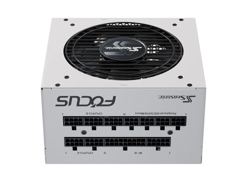 Seasonic Focus 1000W GX-1000 V4 White Fully Modular Gold ATX3.1/PCIe 5.1 PSU PSUSEAFOCUSGXWHITE1000V4