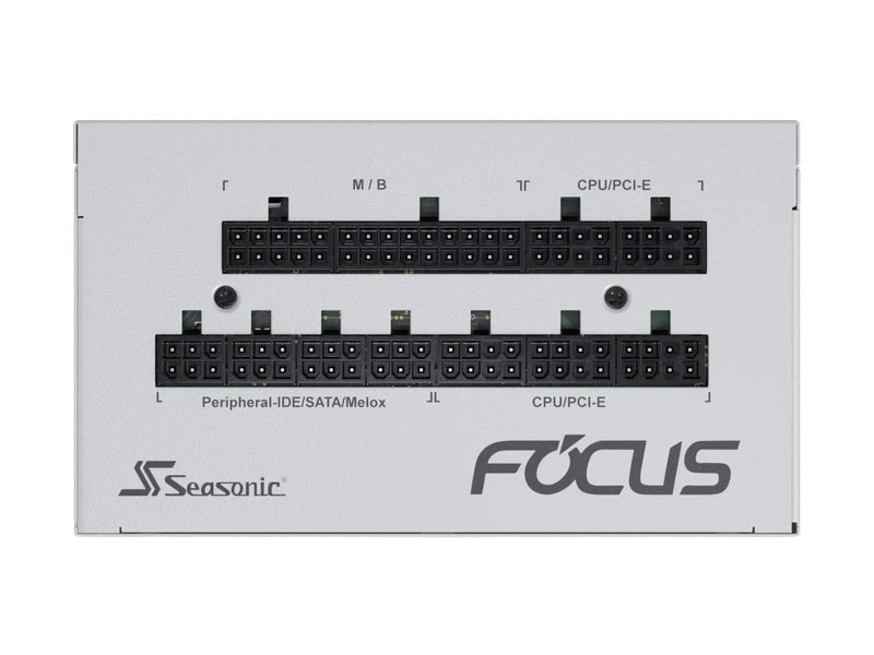 Seasonic Focus 850W GX-850 V4 White Fully Modular Gold ATX3.1/PCIe 5.1 PSU PSUSEAFOCUSGXWHITE850V4