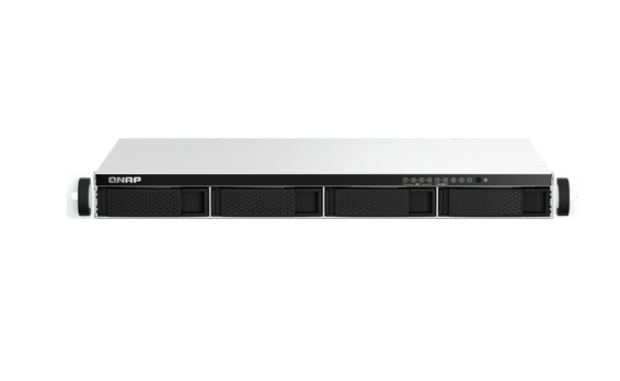 QNAP TS-464eU-8G 4-bay 1U short depth 12" rackmount NAS