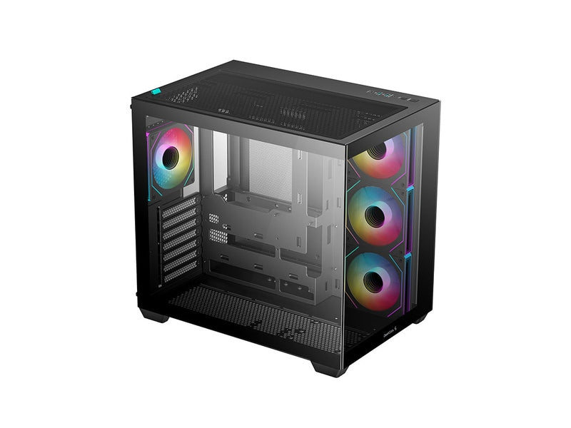 DeepCool CG530 4F ATX Case Tempered Glass 4 Pre-Installed Fans