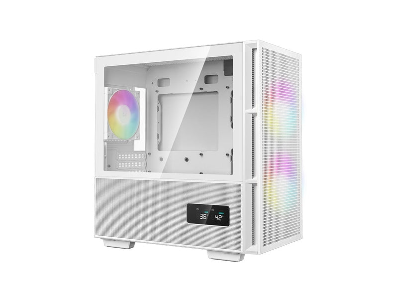 DeepCool CH360 Digital White Micro ATX Case