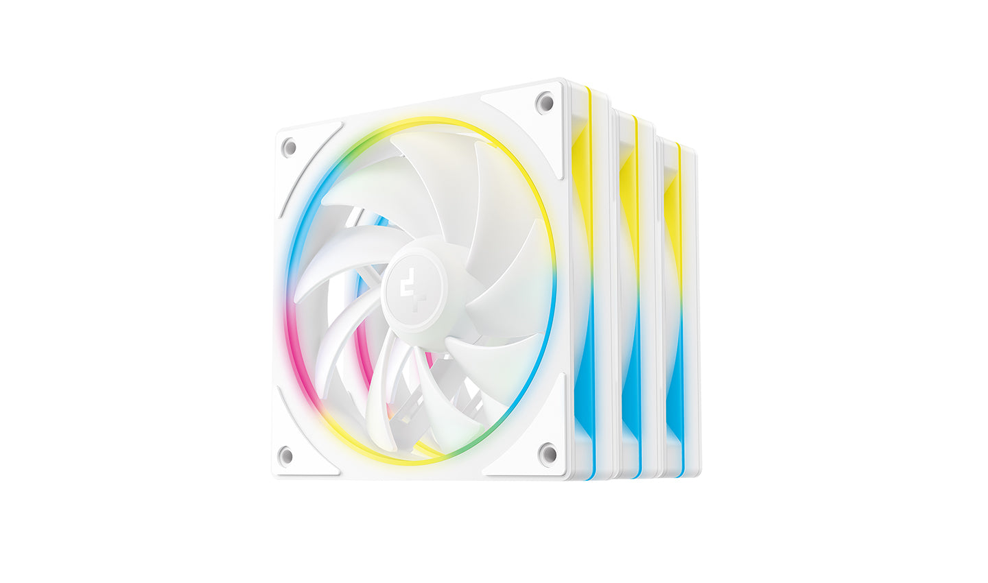 DeepCool FL12 SE WH 3 Pack 120mm Performance ARGB Fans