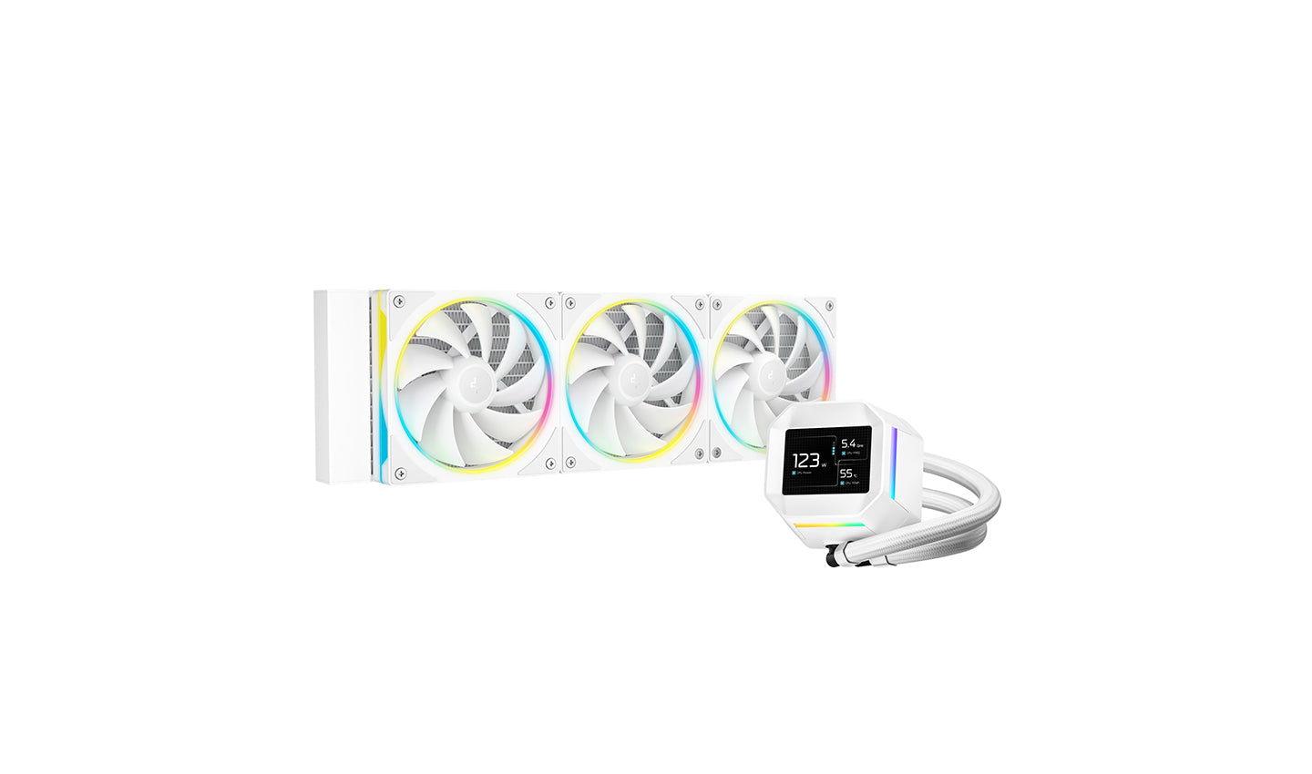 DeepCool LM360 ARGB Liquid Cooler Mini LCD Screen