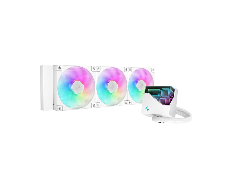 DeepCool LT360 A-RGB White High-performance Liquid CPU Cooler