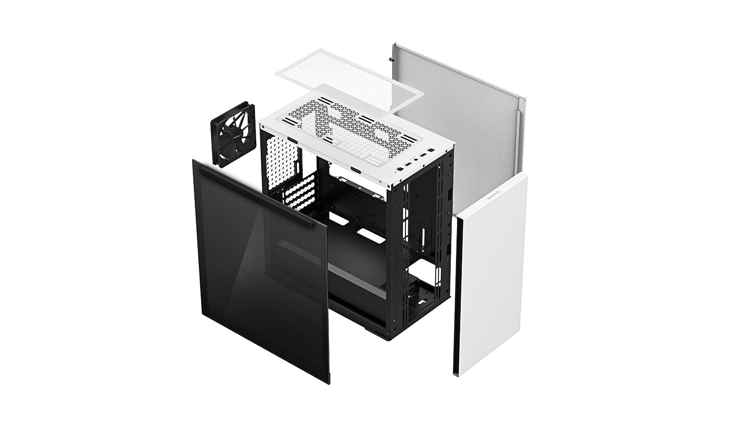 DeepCool MACUBE 110 White Minimalistic Micro-ATX Case