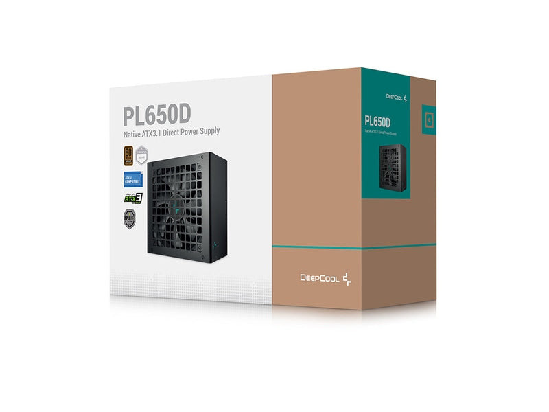 DeepCool PL650D 650W 80+ Bronze Certified Non-Modular ATX Power Supply